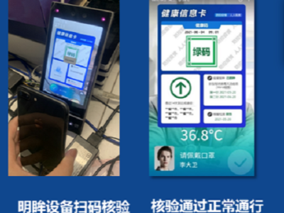 企業防疫通行智能管理流程