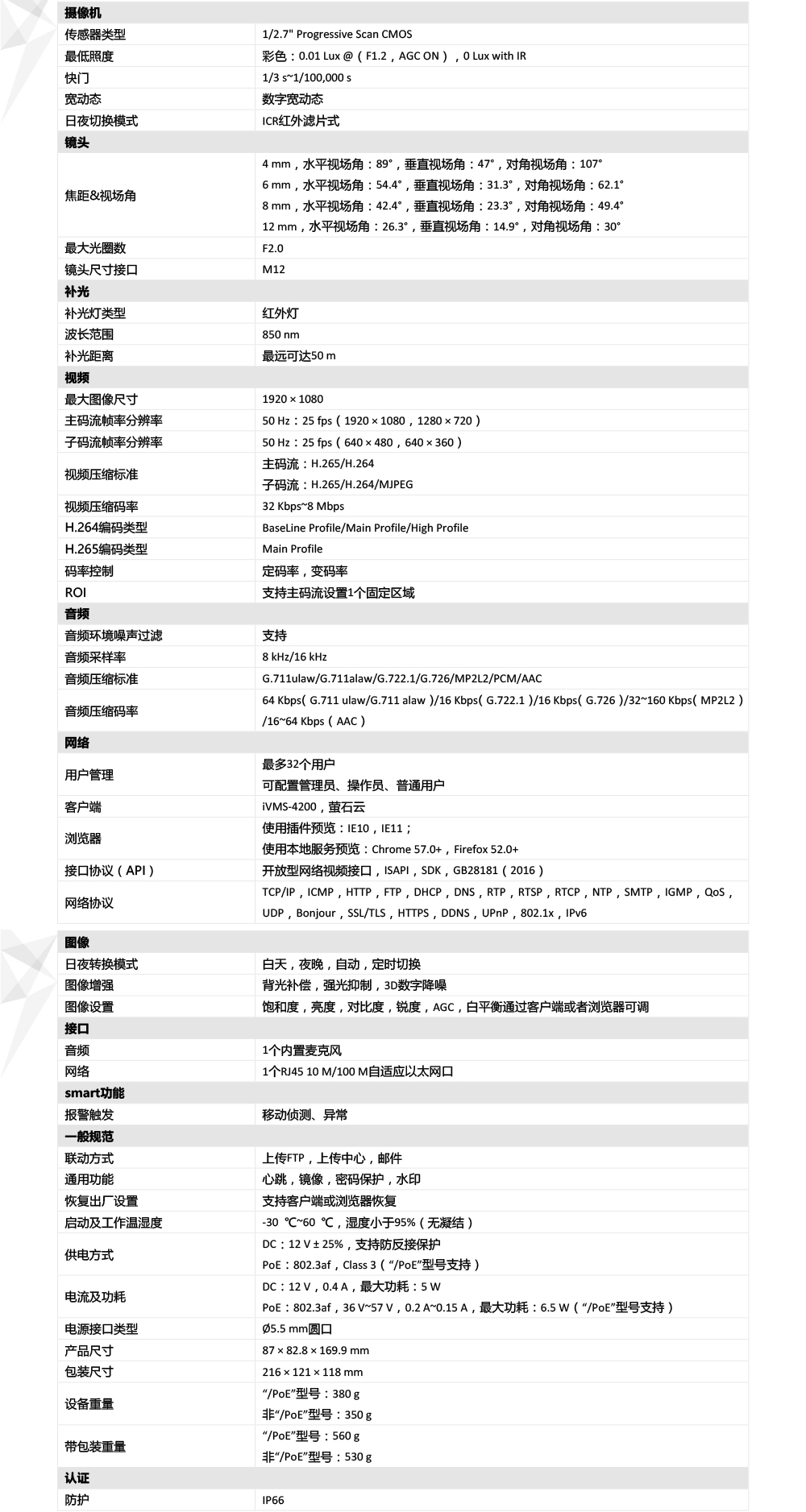 DS-IPC-B12HV2-IA(POE)