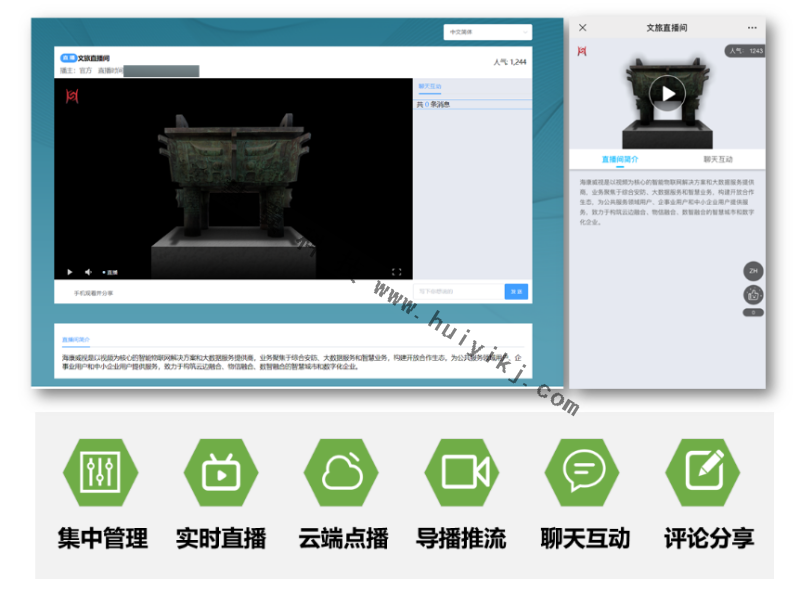 高清視頻監控直播效果