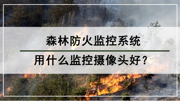 森林防火監控系統用什么監控攝像頭好