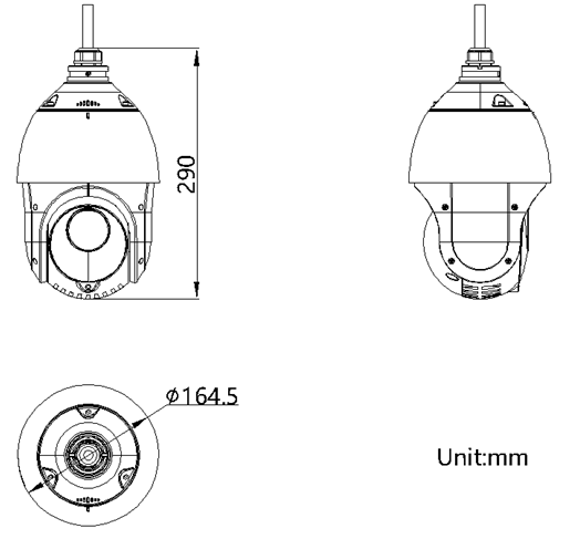 iDS-2DE4223IW-DE(T5)產品尺寸